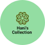 Business logo of Hani's collection