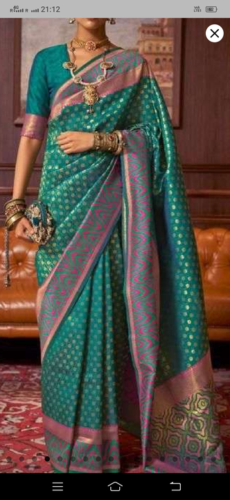 Tanchi kathan silk with jori work & poccempally bo uploaded by Disha collection on 3/17/2023