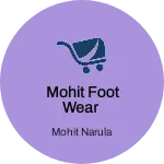 Business logo of Mohit foot wear