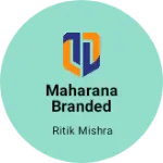 Business logo of Maharana Branded Garments
