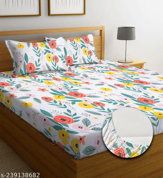 King size bed sheet
Cottan fabric  uploaded by Fitted bedsheet on 3/17/2023
