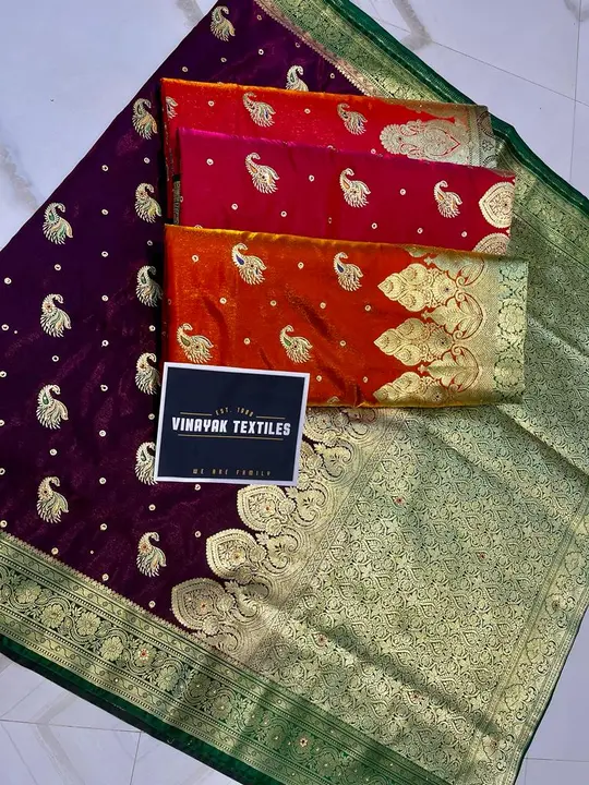 Banarasi silk saree  uploaded by SHIVA ENTERPRISE on 3/17/2023
