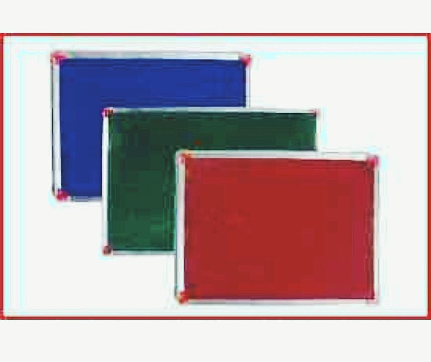 Notice board mix colour 2x3 fet  uploaded by National industries  on 7/9/2020