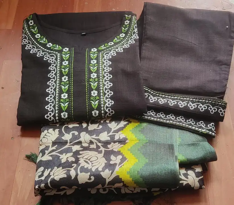 Kurti pant duppata set uploaded by Tanvi creation _ the online store on 3/17/2023