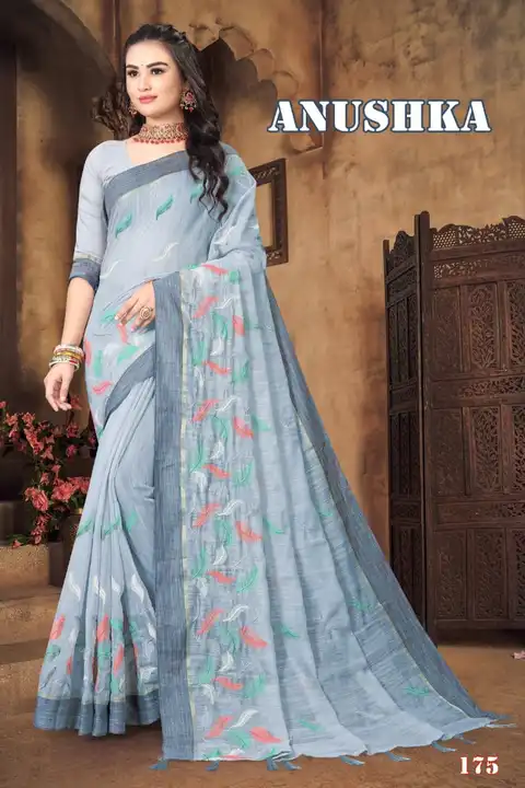 Soft pure chanderi cotton work  uploaded by N K SAREES  on 3/17/2023