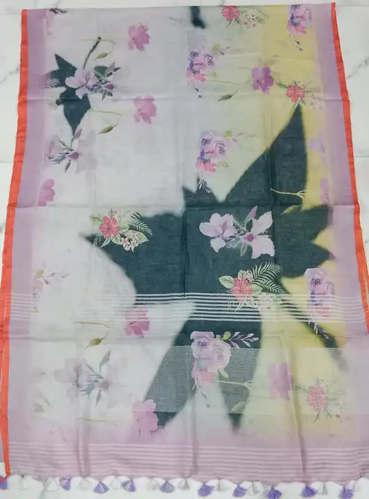 Lilan by Lilan Sarees with Digital Print.  uploaded by Salman Handloom on 3/18/2023