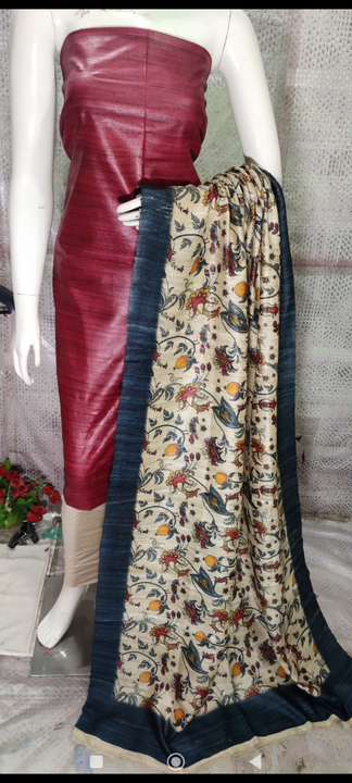 Tassar Ghichha Silk Suits uploaded by Salman Handloom on 3/18/2023