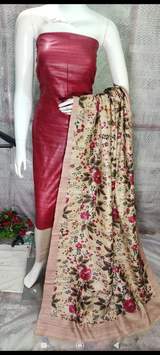 Tassar Ghichha Silk Suits uploaded by Salman Handloom on 3/18/2023