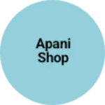 Business logo of Apani shop