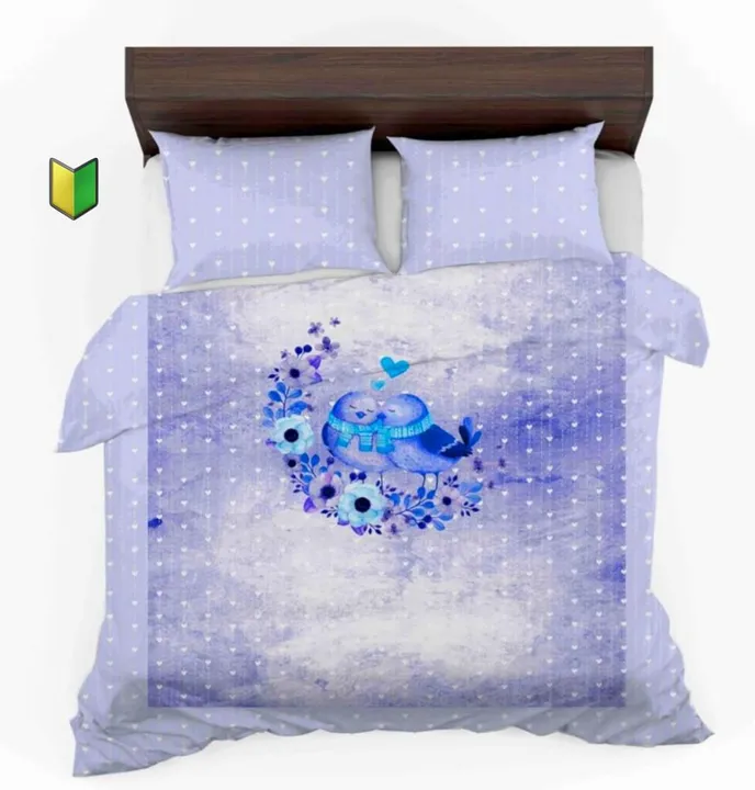 Bedsheet with pillow  uploaded by Taha fashion from surat on 3/18/2023