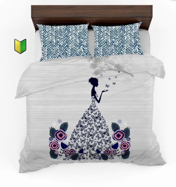 Bedsheet with pillow  uploaded by business on 3/18/2023