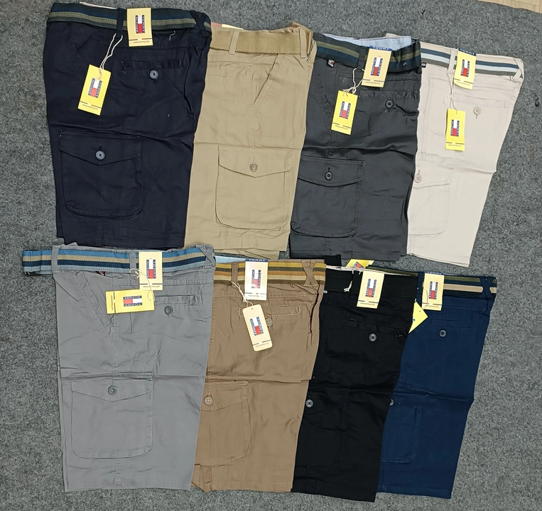 Cotton streach  cargo shorts uploaded by VED ENTERPRISES  on 3/18/2023