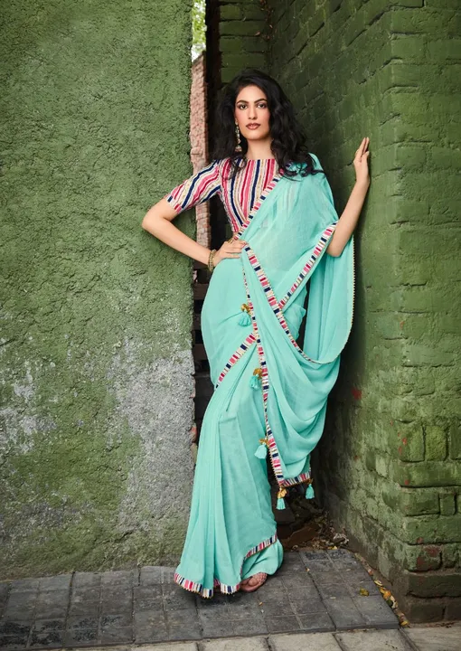 Freyaa saree  uploaded by Krishna fashion on 3/18/2023