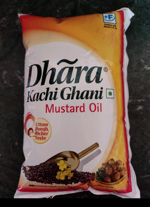 Dhara kachi ghani mustard oil uploaded by business on 3/18/2023