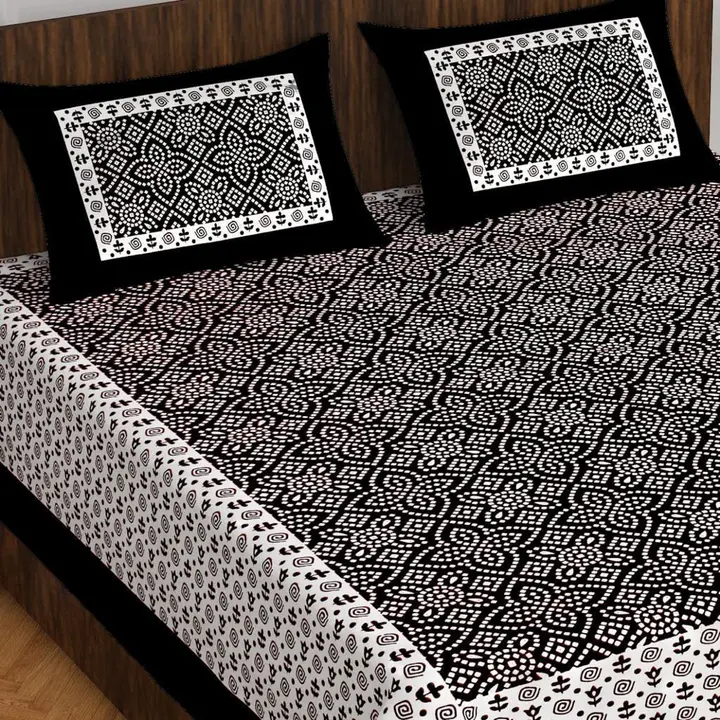 Rajasthani design 1bedsheet and 2 pillow cover  uploaded by Jaipur prints  on 3/18/2023