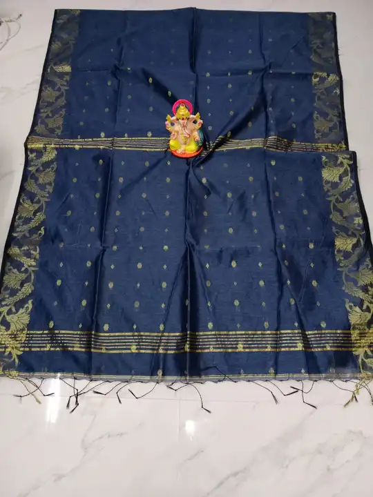 Cotton silk jamdany sarees  uploaded by Chatterjee textile on 3/18/2023