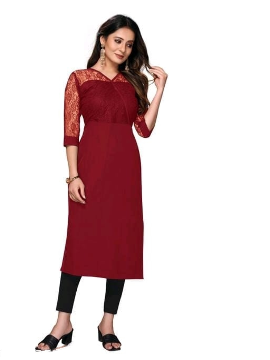 New women straight kurti fashion uploaded by business on 3/18/2023
