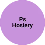 Business logo of Ps hosiery