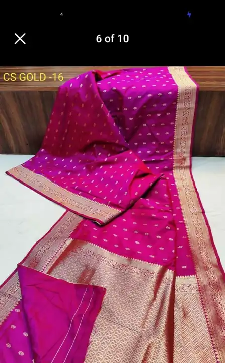 Post image Pure dual tone katan silk saree 
Rs 1450 +$/