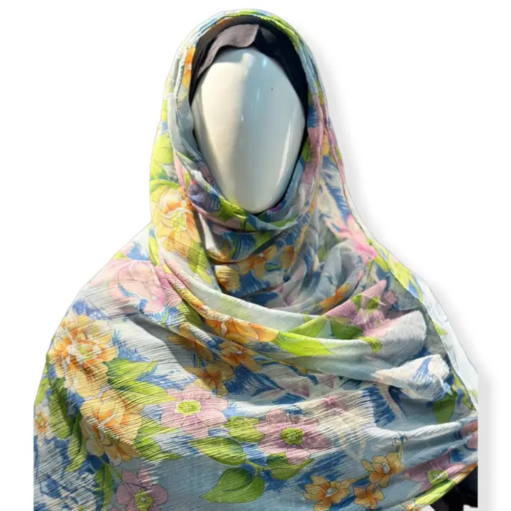 Post image Fancy Ready to wear fashionable scarf for women and girls stylish latest design on Pure cotton bottom of goergette
DM for details.....