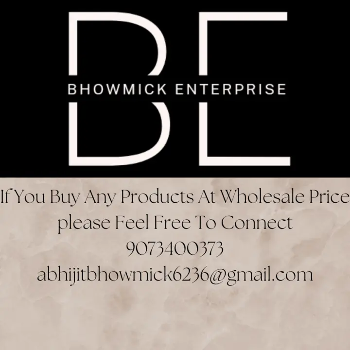 Visiting card store images of Bhowmick Enterprise