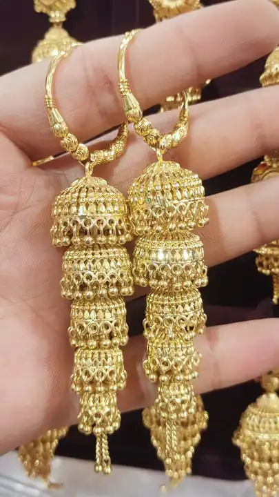 Beautiful Long Jhumka  uploaded by Sj_Onegramgold.Imitation.Jewellery on 3/18/2023