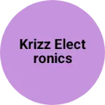 Business logo of Krizz Electronics