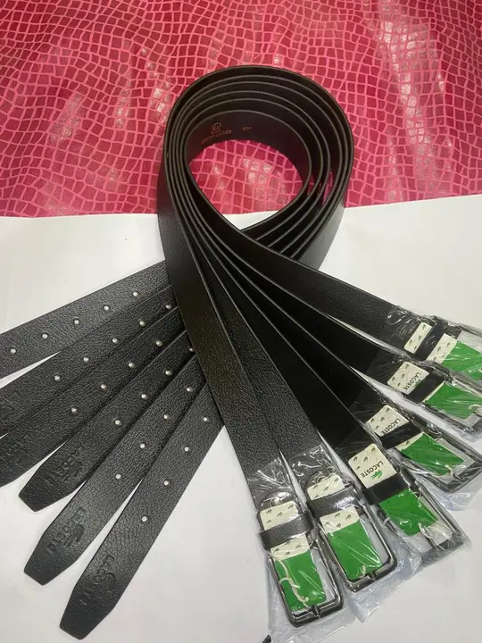 Full grain print leather belt 35mm  uploaded by Shariq enterprises on 3/18/2023