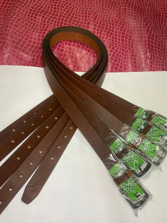 Full grain leather belt 35mm uploaded by Shariq enterprises on 3/18/2023