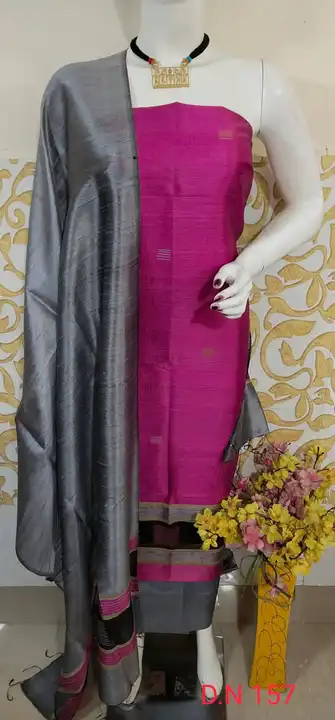 Tassar silk  uploaded by  Bhagalpuri Women clothing on 3/18/2023