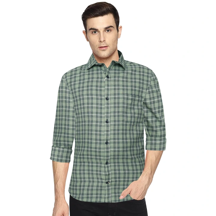 Men's checks shirts  uploaded by Kuldevi garment on 3/18/2023