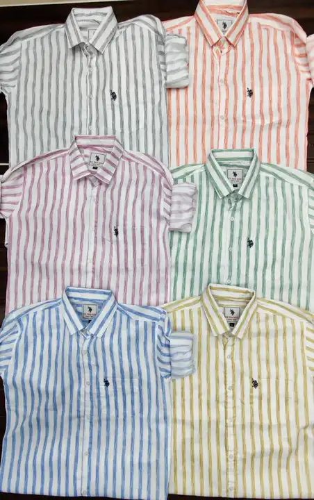 Line shirt uploaded by Patel knitwear on 3/18/2023