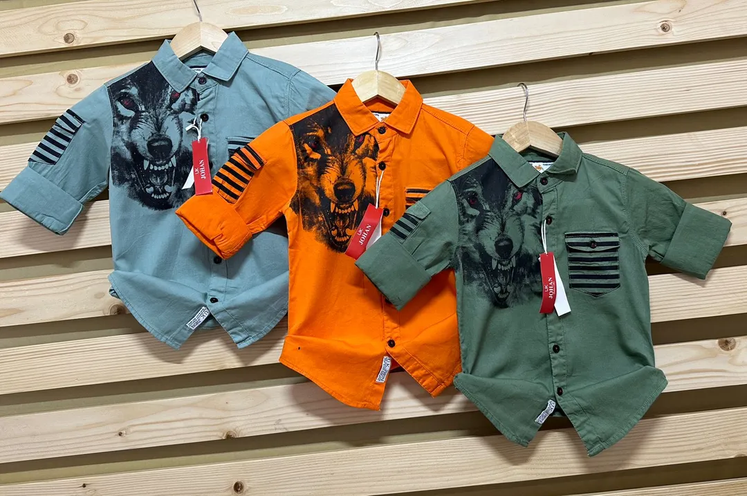 Kids shirts  uploaded by VINAYAKA SAREE MANDIR on 3/18/2023
