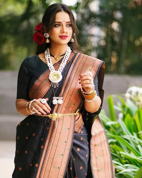 Rich pallu with allover buti design saree  uploaded by DHANANJAY CREATIONS on 3/18/2023