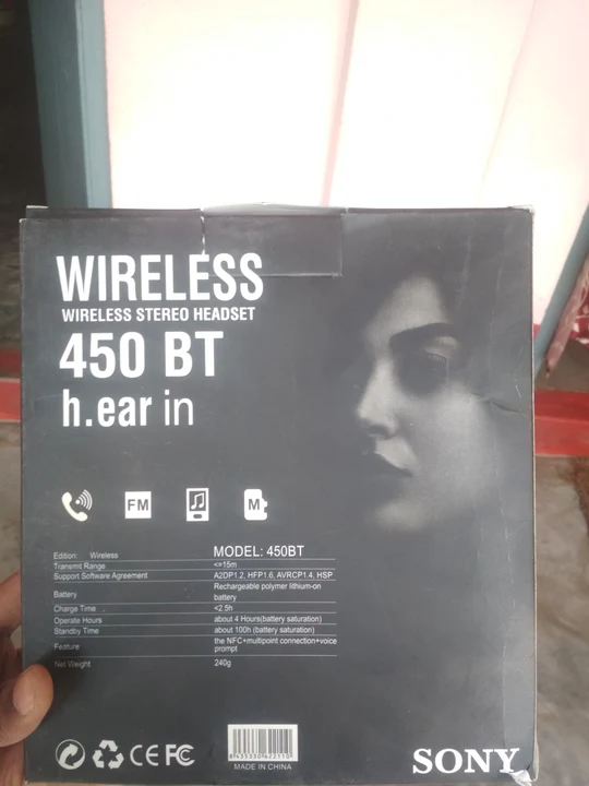 Sony wireless headphone uploaded by K.S  tech  world  on 3/18/2023