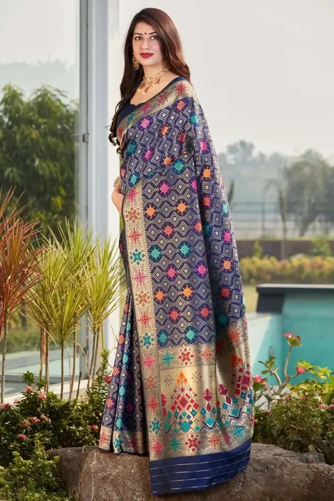 Beautiful silk saree  uploaded by Dhananjay Creations Pvt Ltd. on 3/18/2023