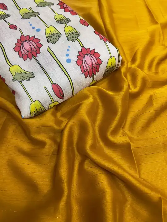 New arrivals ☀️

Art silk / silk Fabric having a digital print blouse !!

🔥Only - ₹250/+$
Full Stoc uploaded by Divya Fashion on 3/18/2023