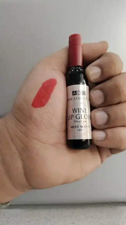 ADS Red Wine Lip Gloss / Lipstick  uploaded by Ps cosmetics on 3/18/2023