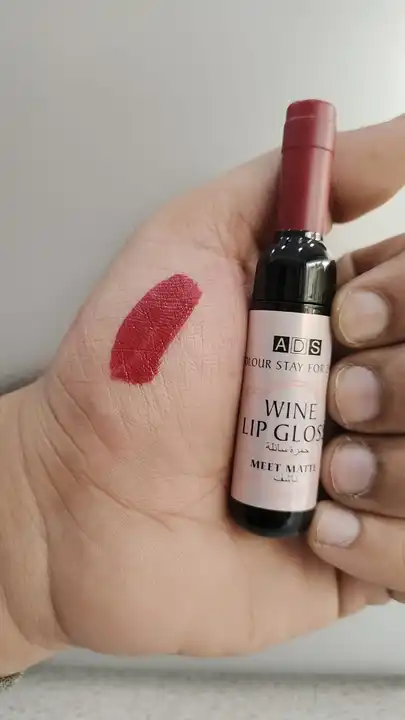 ADS Red Wine Lip Gloss / Lipstick  uploaded by Ps cosmetics on 3/18/2023