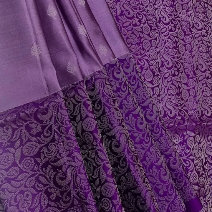 ✨ Pure handloom turning Border bridal  soft silk sarees collections
 ✨Double warp
✨Silk mark certifi uploaded by Ruthran silks on 3/18/2023