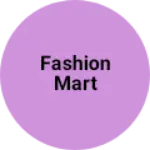 Business logo of Fashion mart