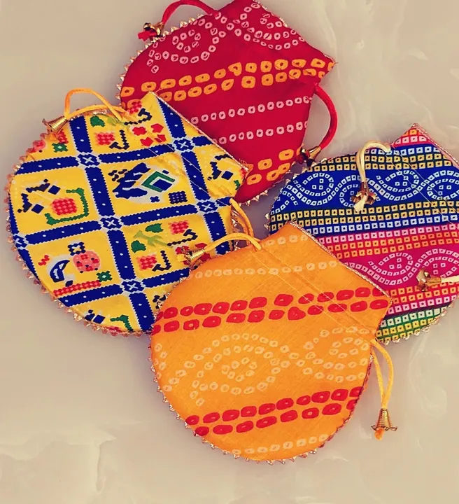Fancy Round potli bags uploaded by Deepak handicrafts on 3/18/2023