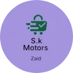 Business logo of S.k motors