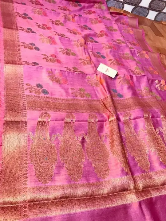 PURE MUNGA TUSSAR SAREE uploaded by S.N.COLLECTIONS  on 3/18/2023