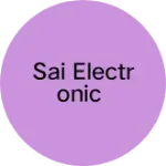 Business logo of Sai electronic