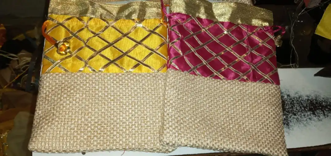Gota chack potli bags uploaded by Deepak handicrafts on 3/18/2023