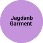 Business logo of Jagdanb garment