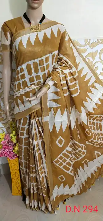 Batique Print Sarees uploaded by Salman Handloom on 3/18/2023