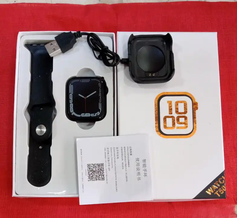T500 Smartwatch Black 1 pic Available All India Delivery cod Not Available  uploaded by Sk Enterprises  on 3/18/2023