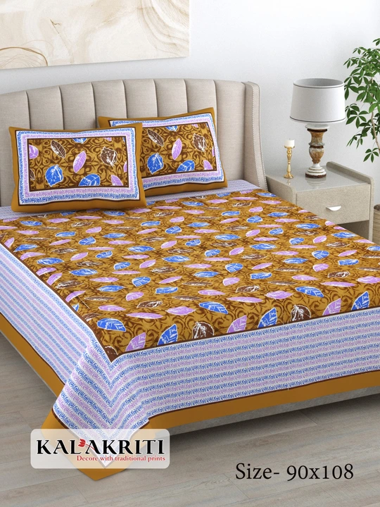 King size bedsheets uploaded by COPPVILLA - The art and craft store on 3/18/2023